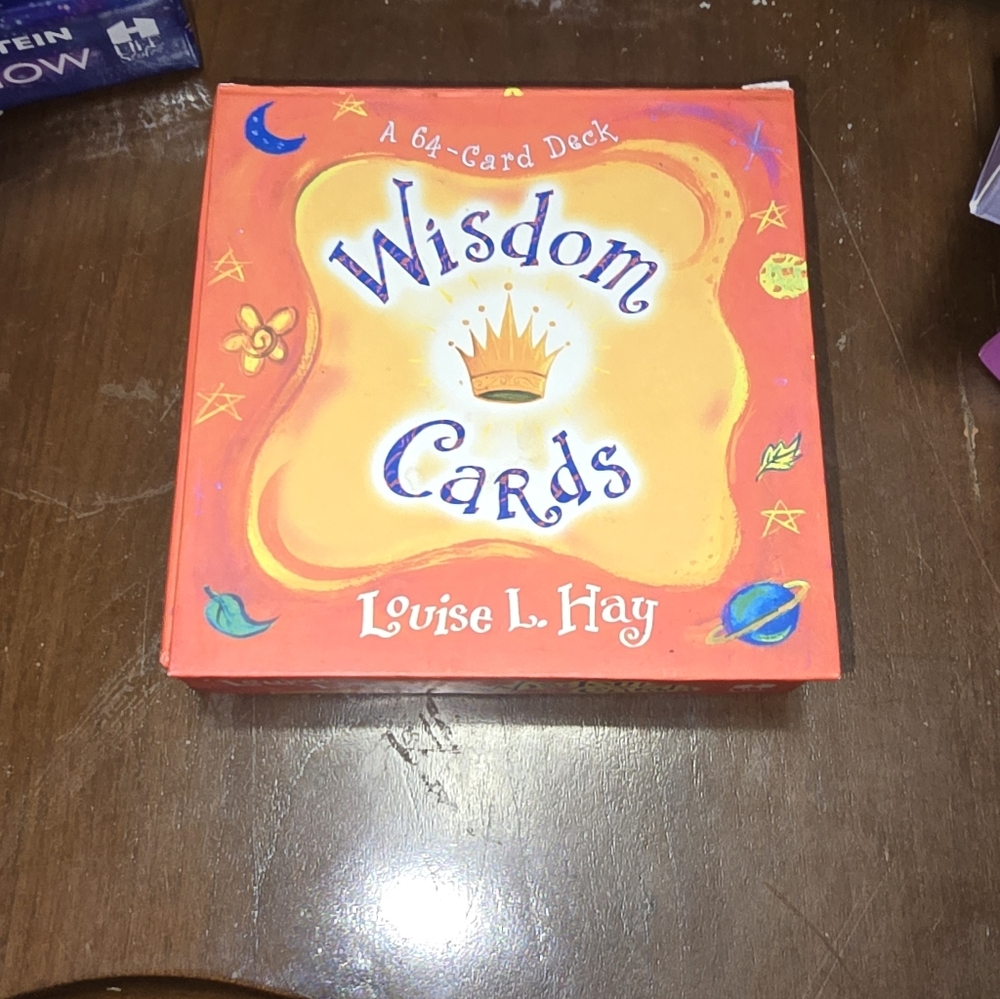 Wisdom Cards: A 64-Card Deck" by Louise L. Hay